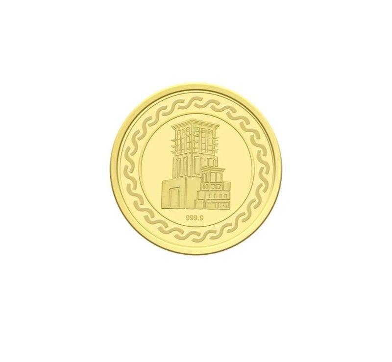 KHUSHBOO JEWELS 24K 4gm GOLD COIN 999.9 PURITY - Image 2