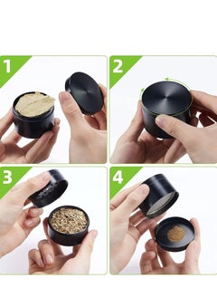 Generic 4 Layer Spice Crusher With Magnetic Lid Blue  - Image 5