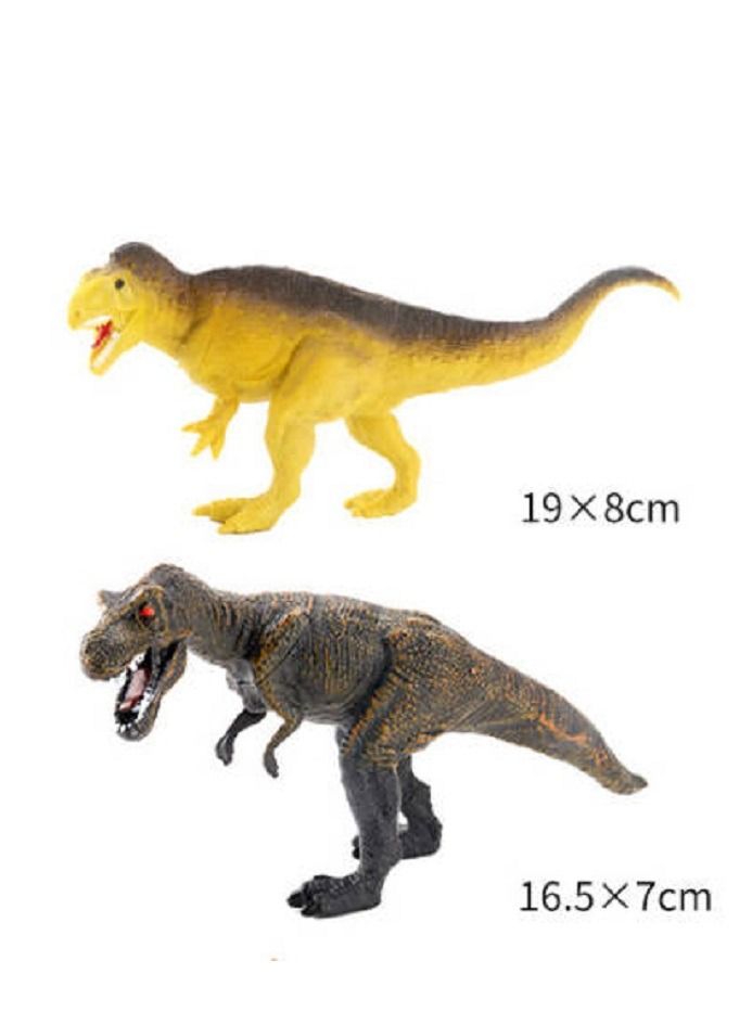6-Piece of Top-Quality Dinosaur Toys, Realistic Solid Static Dinosaur Model Toys, Jurassic T-Rex & Stegosaurus Toys, Ramadan Gifts, Eid al-Fitr Presents, Gifts for Children - Image 4