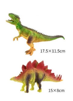Generic 6-Piece of Top-Quality Dinosaur Toys, Realistic Solid Static Dinosaur Model Toys, Jurassic T-Rex & Stegosaurus Toys, Ramadan Gifts, Eid al-Fitr Presents, Gifts for Children  - Image 5