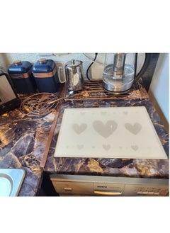 KASTWAVE Furniture Stickers Marble Sticky Back Plastic Dark Blue Stone Self Adhesive Wallpaper Granite Effect Furniture Sticker DIY Peel and Stick 40cm X 3m Vinyl Film Home Decal Kitchen Countertop Decor  - Image 5