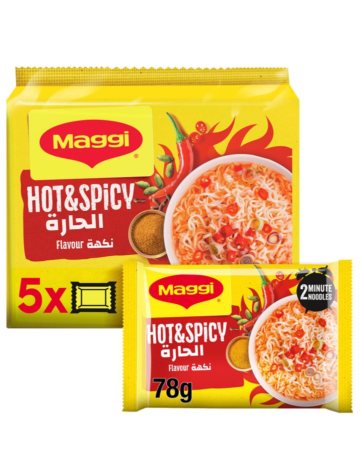 2-Minute Hot & Spicy Noodles