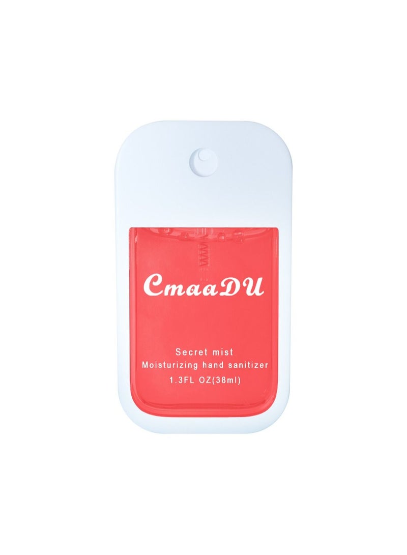 CmaaDu رش هلام معقم لليدين مرطب محمول مناسب للسفر فعّال مضاد للبكتيريا سريع الجفاف عطر معقم لليدين لمنع البكتيريا وحماية الصحة 38مل - Image 1