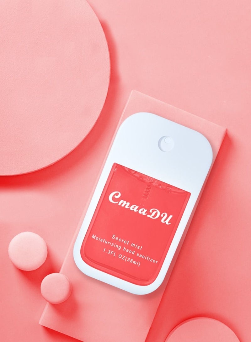 CmaaDu رش هلام معقم لليدين مرطب محمول مناسب للسفر فعّال مضاد للبكتيريا سريع الجفاف عطر معقم لليدين لمنع البكتيريا وحماية الصحة 38مل - Image 5