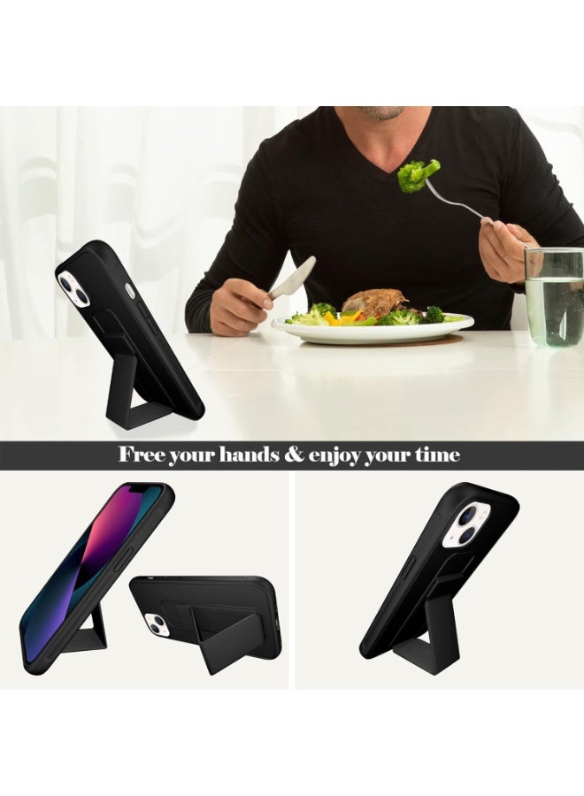 Protective Case with Finger Ring Holder for Apple iPhone 13 - Image 3