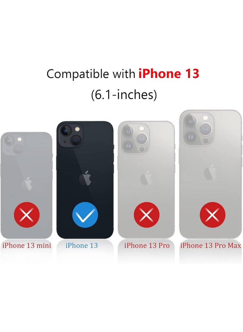 Protective Case with Finger Ring Holder for Apple iPhone 13 - Image 5