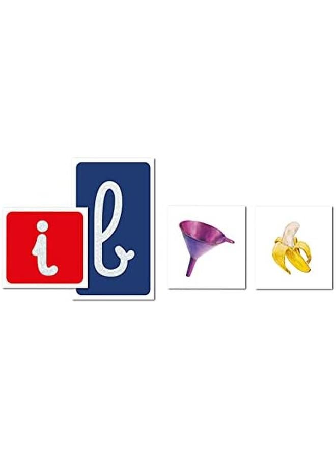 Clementoni Montessori Letter Learning Set With Shapes For Age 4 Years Plus Years Old - Image 4