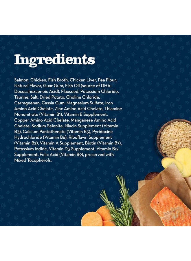 بلو بافلو طعام بلو بافالو بيبي بلو الطبيعي الرطب الخالي من الحبوب للقطط الصغيرة، تركيبة نمو صحية مع حمض الدوكوساهيكسانويك، باتيه سمك السلمون عالي البروتين، علبة 3 أونصة - Image 5