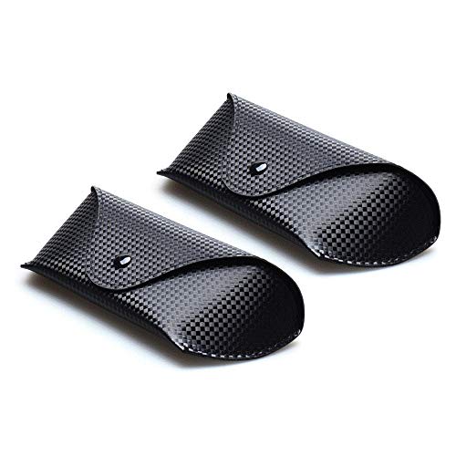 Visions India Unisex Rb Style Carbon Sunglass Case (2pcs-Black) - Image 1