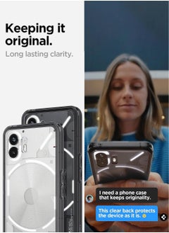Spigen غطاء حماية Ultra Hybrid for Nothing Phone (2) - كريستال فضائي  - Image 2
