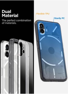 Spigen غطاء حماية Ultra Hybrid for Nothing Phone (2) - كريستال فضائي  - Image 3