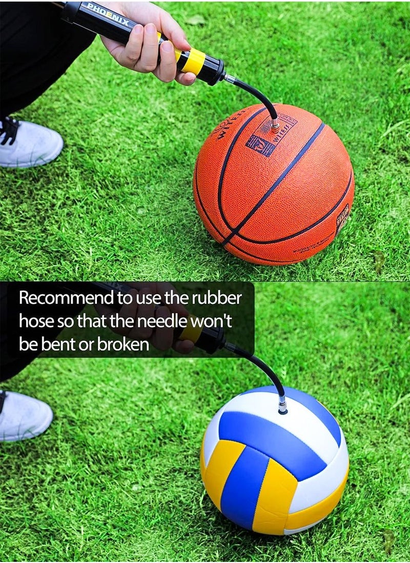 Phoenix Heavy Duty Air Pump For All Kind Of Sports Balls, Swim Inflatables, Inflatable Bed and Sofa, Yoga Balls, Toys, Soccer Ball Air Pump, Air Pump For Football, Basketball Air Pump, Hand Inflator Pump  - Image 4