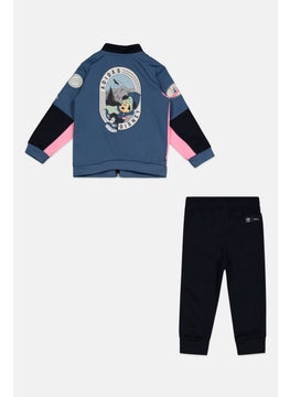 adidas Originals Toddlers Boy 2 Pieces Disney Tracksuit Set, Black Combo  - Image 2