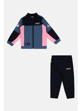 adidas Originals Toddlers Boy 2 Pieces Disney Tracksuit Set, Black Combo  - Image 1