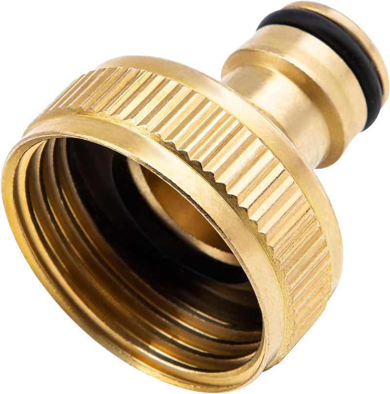 PALISAD Brass Adapter with Internal Thread – 1″ Hose Fitting - Image 2