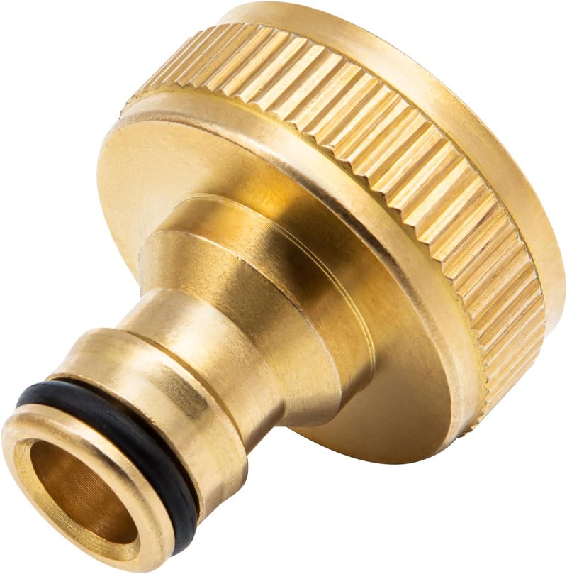 PALISAD Brass Adapter with Internal Thread – 1″ Hose Fitting - Image 1