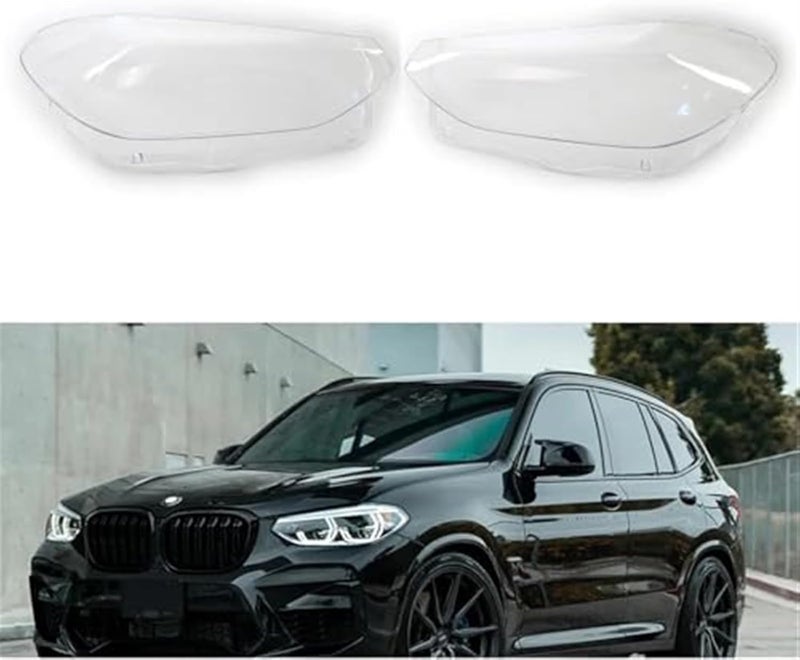 Wivplex BMW Headlight Lens Cover for X3 X4 2018-2021 - Image 2
