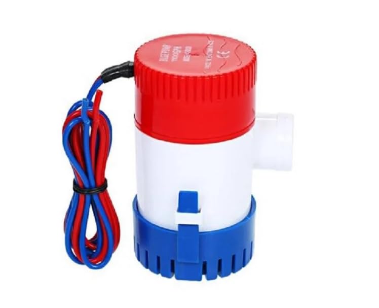 GPH Bilge Submersible Pump Boat Marine Plumbing Electric Bilge Pumps (pack of 1) (24V 350GPH)