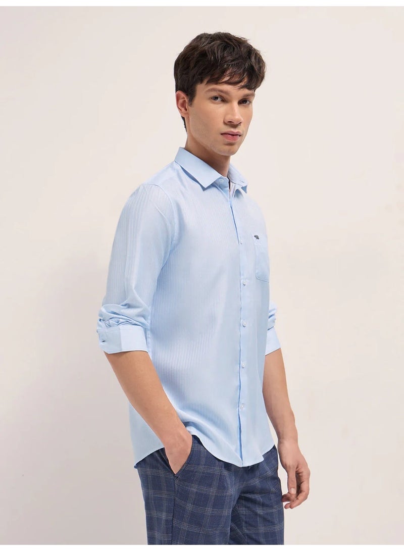 THE BEAR HOUSE Men’s Long Sleeve Shirt – Classic, Comfortable and Stylish Essential for Work, Travel or Casual Outings - Image 1
