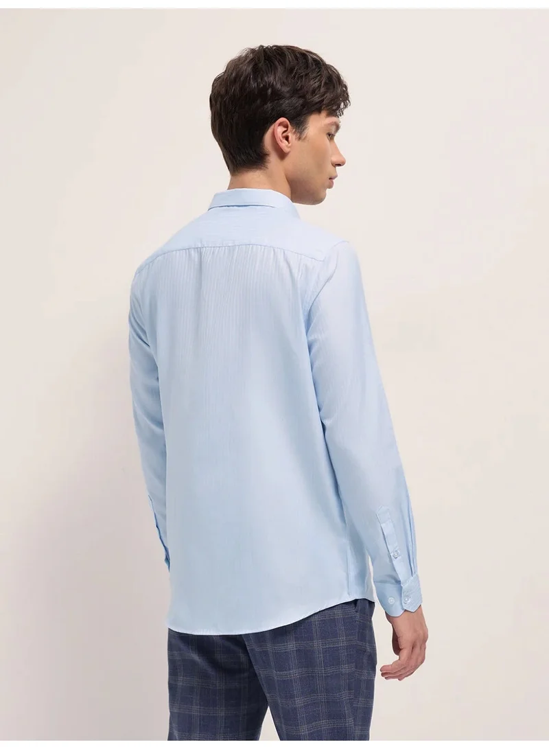 THE BEAR HOUSE  Men’s Long Sleeve Shirt – Classic, Comfortable and Stylish Essential for Work, Travel or Casual Outings for Men | Best Price UAE