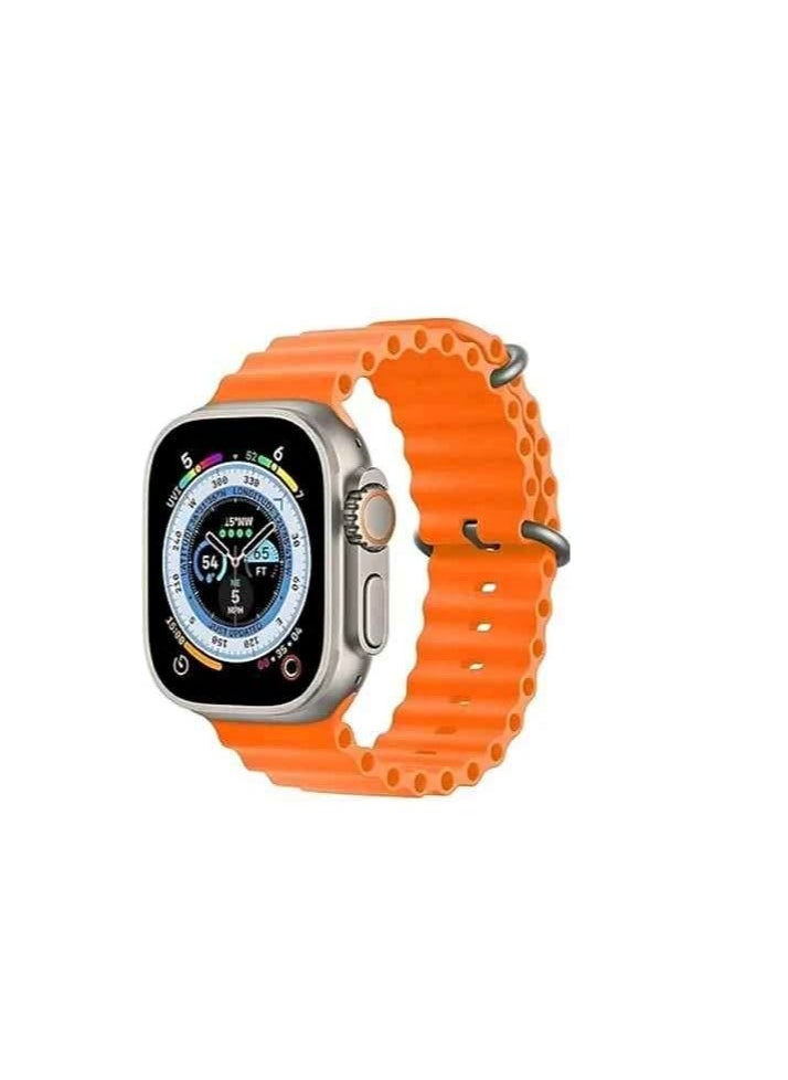 Crown - H70 Ultra 2 Men's Smart Watch - 7-in-1 Straps, Fitness Tracker, Heart Rate and Sleep Monitor, Water Resistant, Stylish Design, iOS & Android Compatible - Image 1