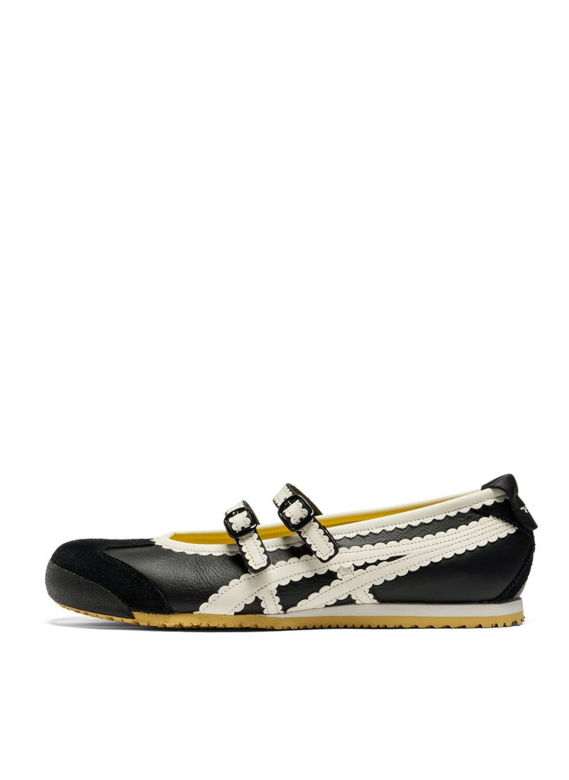 Onitsuka Tiger Mexico 66 TGRS Women’s Ballet Flats -Black | Comfortable & Stylish Casual Mary Jane Shoes  - Image 1