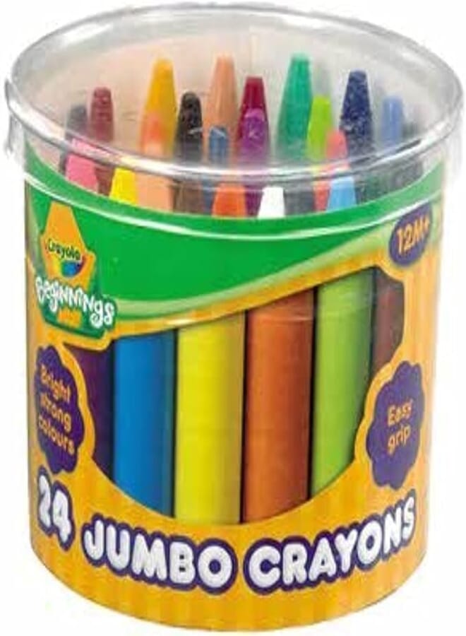 CRAYOLA Supreme Jumbo Crayons - 24
