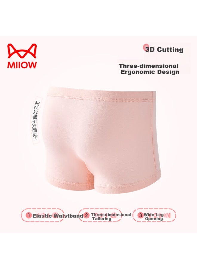 MIIOW Girls' Cotton Shorts Baby Square Pants 6-pack - Image 5