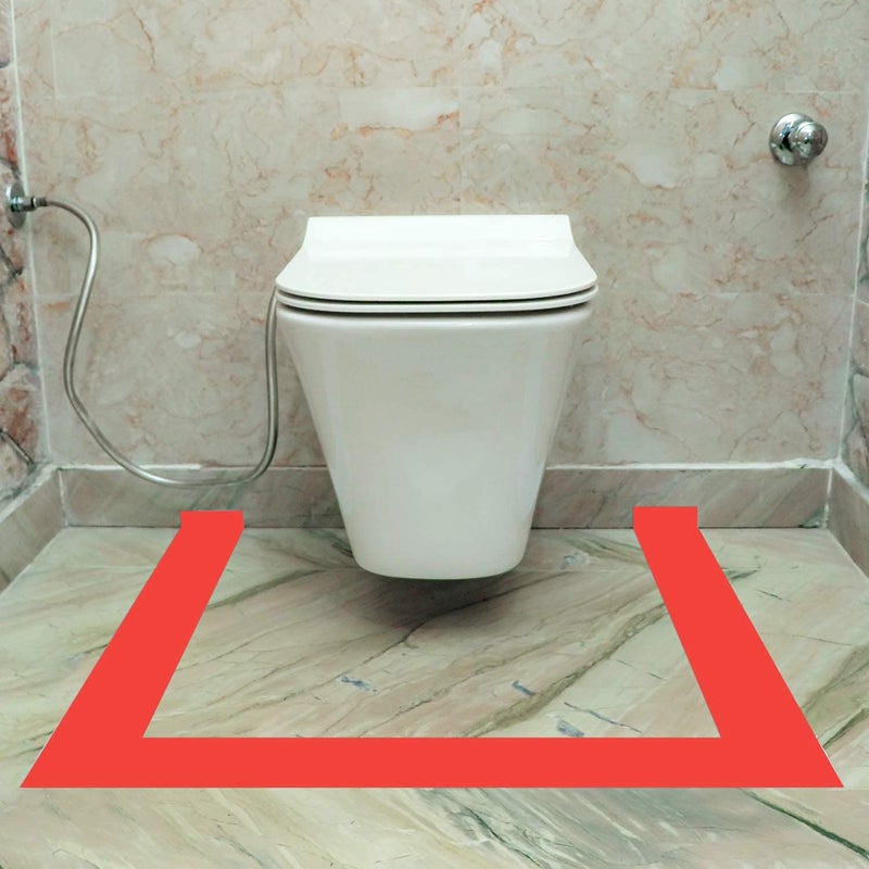 Globe Tech Vastu Tapes For Vastu Dosh Remedy For Bathroom & Entrance 02 Inch Width x 25 Meters Length (White) - Image 4