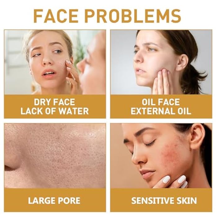 Rosarden Rice Serum for Face, 2Pcs Rice Raw Pulp Serum, Deep Moisturizing Nourish Dry Skin, Shrink Pores, Smooth Fine Line, Hydration & Plump, Control Oil, Natural Extracts Lightweight Texture, Fast Absorption - Image 3