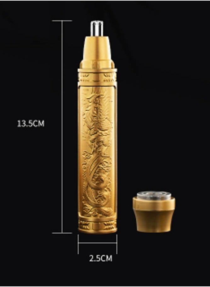 INSENSE - Gold nose hair trimmer rechargeable small shaving nose hair trimmer electric mini nose hair trimmer waterproof washable trimmer - Image 1