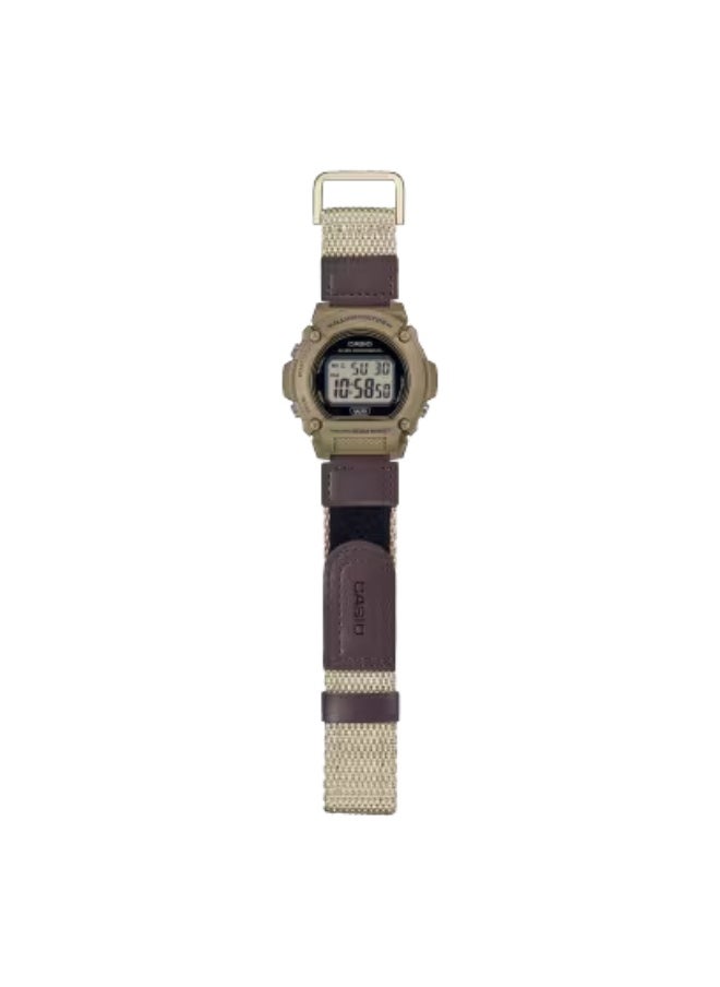 CASIO Men's Cloth Digital Watch W-219HB-5AVDF - 47.1 mm  - Image 2