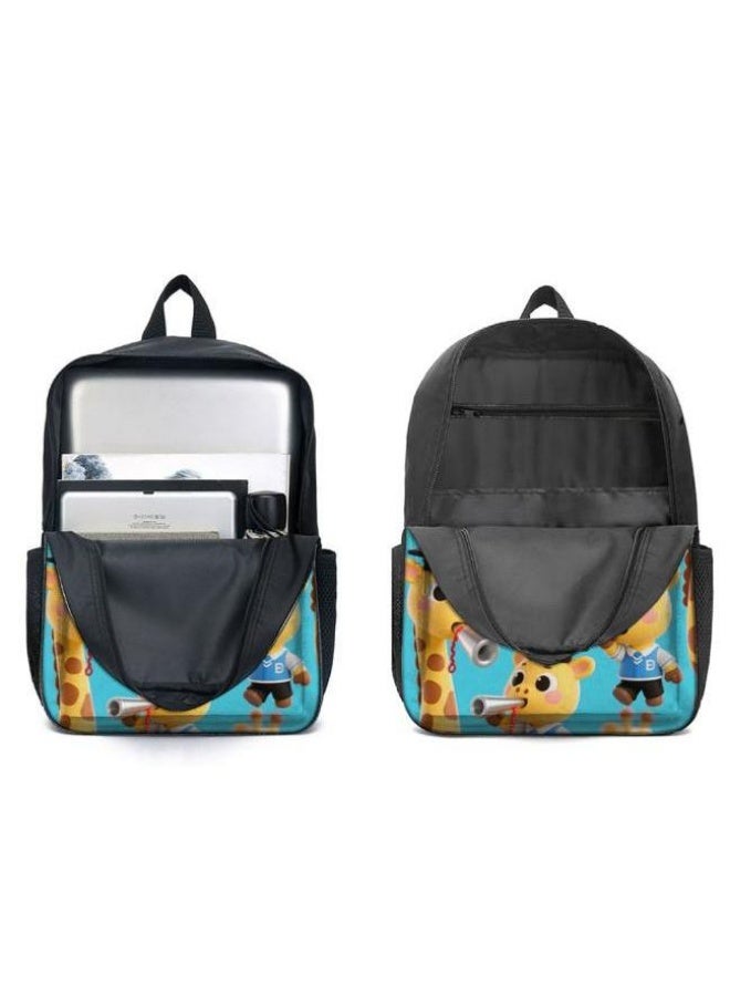 Unlock the new fashion of childish fun! Three-piece set of bags, cartoon elements for children and teenagers (students, children, friends' outings, mountain climbing, schooling, etc. can be used) - 35