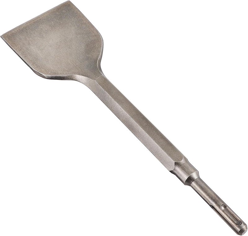 Beavorty Wide Bent Tile Chisel for Hammer Drill Masonry Chisel for Brick and Concrete with 17mm round Shank 280mm Length Suitable for Electric Hammer Use - Image 1