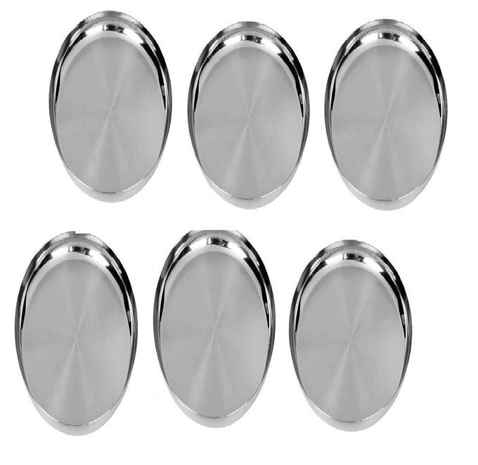 STAINLESS STEEL CHINA DINNER PLATE SIZE NO 11 SET OF 6