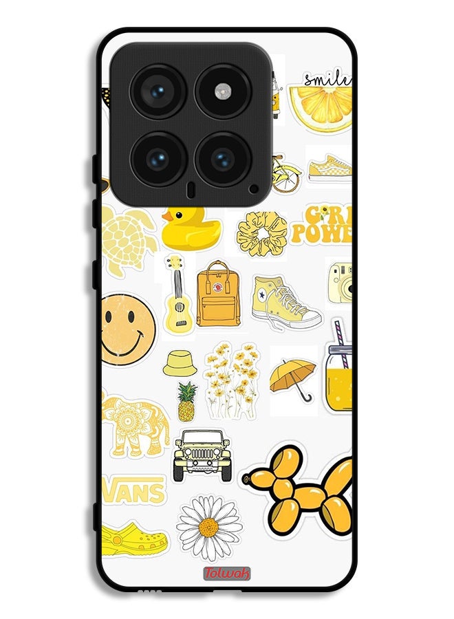 Tolwak Xiaomi 14 Protective Case Cover Girly Tags - Image 1