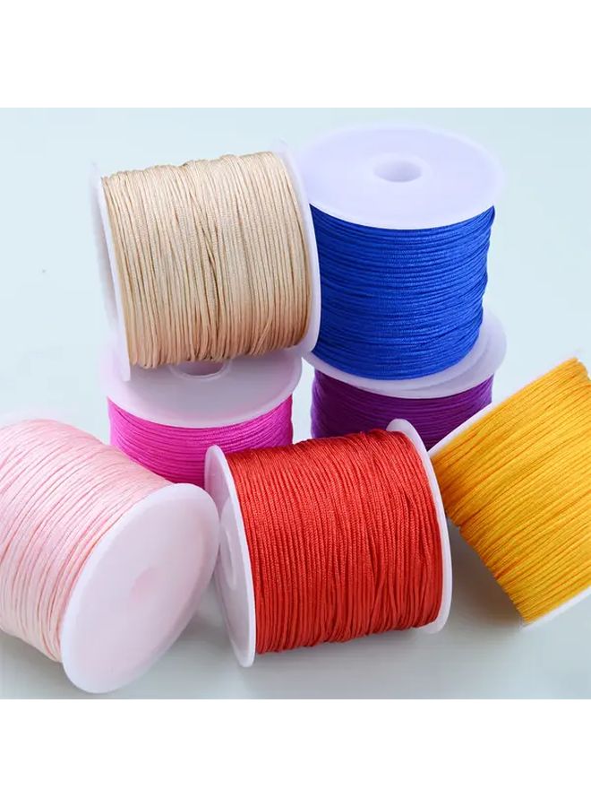1 Roll 787.4 Inch 15 Black Sewing Thread 0.8mm Beaded Jewelry Making Supplies - Image 5