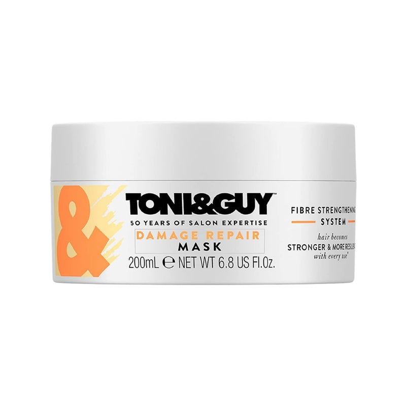 TONI&GUY Toni & Guy Damage Repair Mask for Intense Reconstruction Unisex, 6.8 Ounce - Image 1