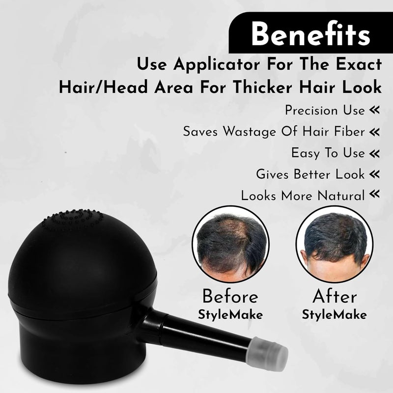 StyleMake Hair Fiber PumpApplicator For Thin  Fine Hair Use with StyleMake Thickener Hair Thickening Fibers StyleMake ApplicatorPump only - Image 2