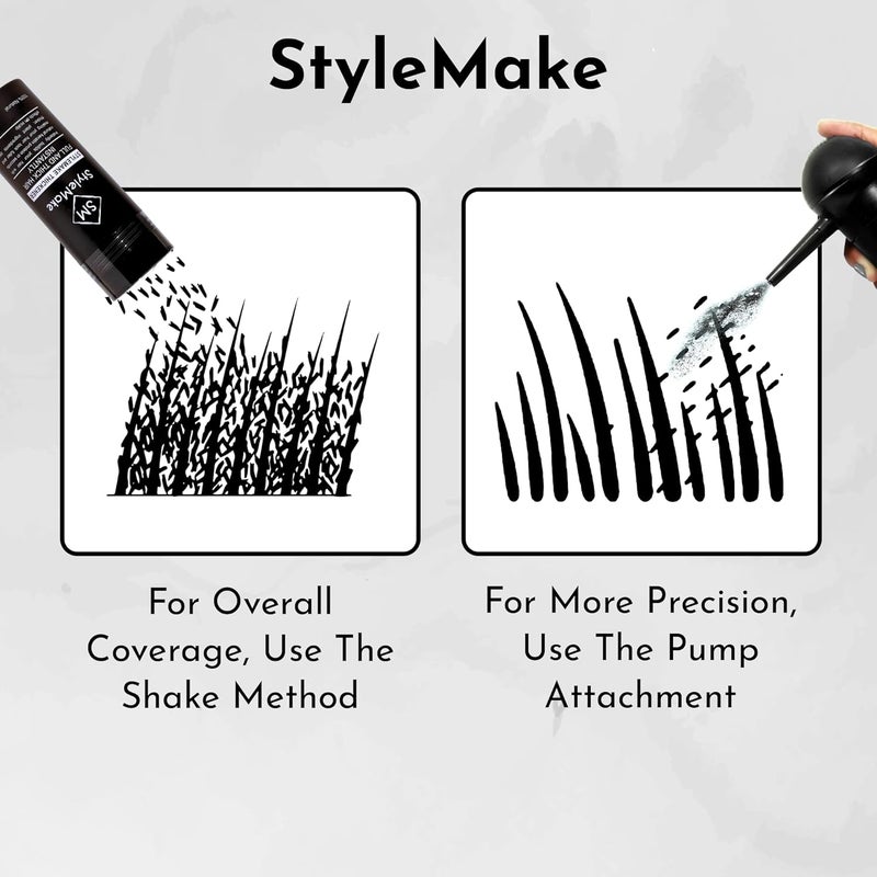 StyleMake Hair Fiber PumpApplicator For Thin  Fine Hair Use with StyleMake Thickener Hair Thickening Fibers StyleMake ApplicatorPump only - Image 4