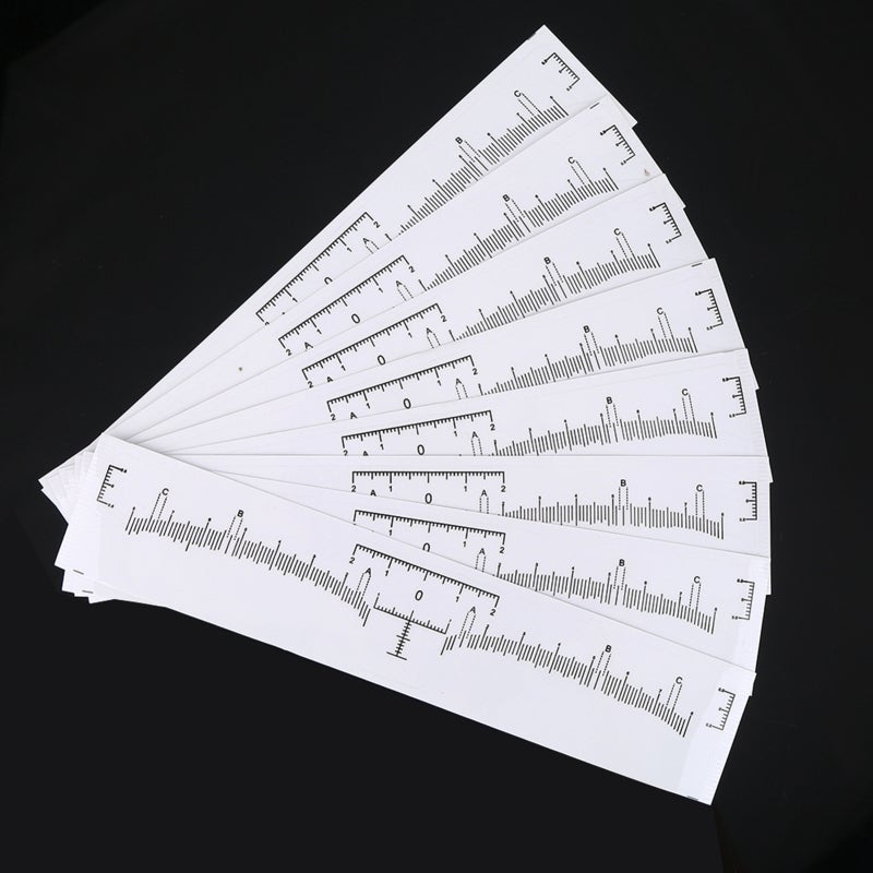 Disposable Eyebrow Stencil: 50-Pack Non-Toxic Skin-Safe Material - Easy To Stick & Tear Off Eyebrow Shaping Tool for Beginner Eyebrow Makeup, Home & Salon Use - Image 5