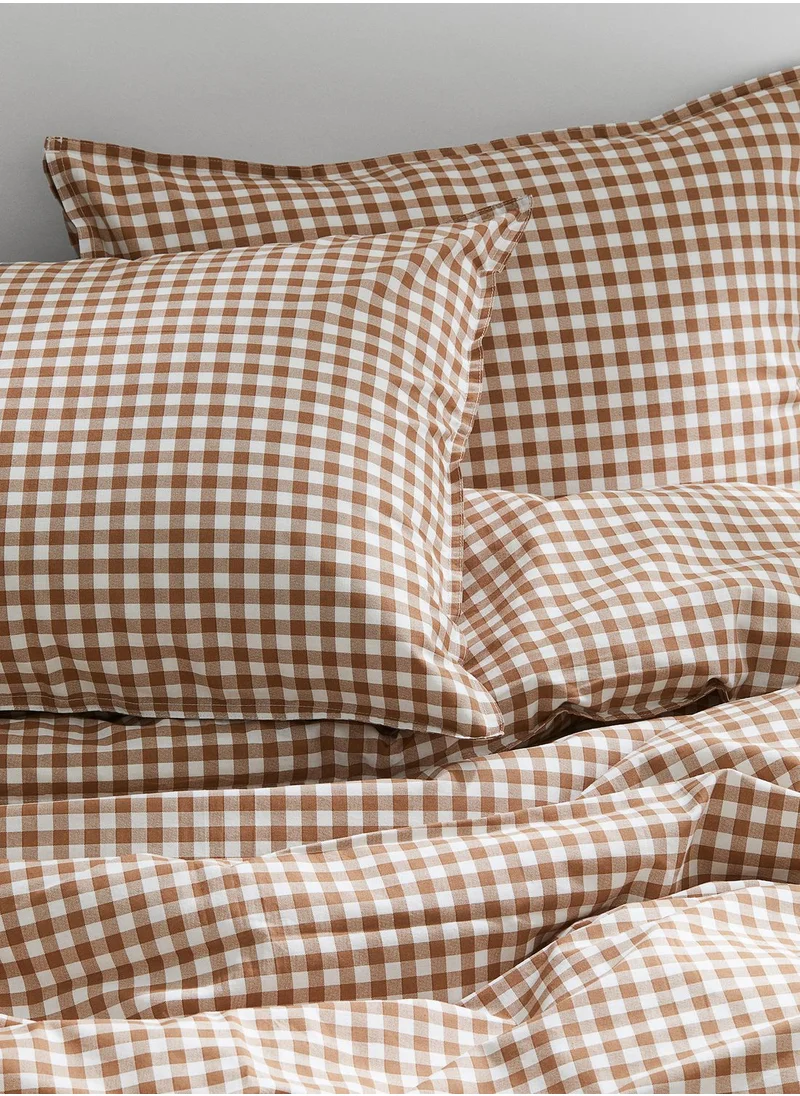 H&M Patterned Double/King Size Duvet Cover Set