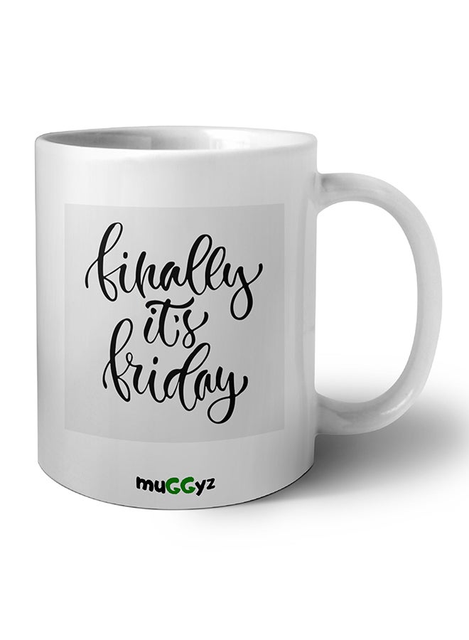 Ceramic Coffee Mug White - Image 1