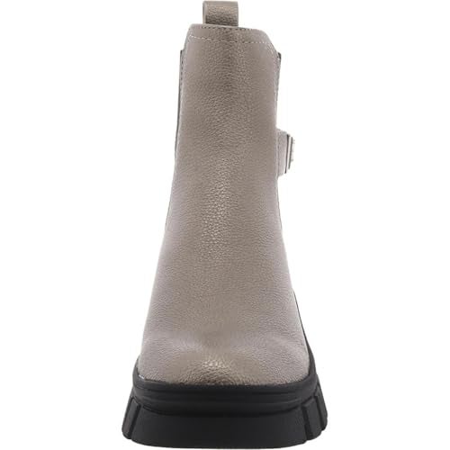 Guess Women's Hensly Bootie, Pewter 060, 7.5 - Image 3
