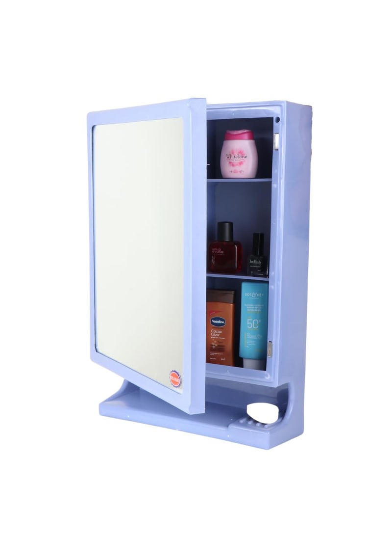 CIPLA PLAST CIPLA PLAST New Look Mirror Cabinet Bathroom Mirror Cabinet Mirror Cabinett Mir for Bathroom Storage Cabinet Bathroom Hardware Accessories Blue  - Image 2