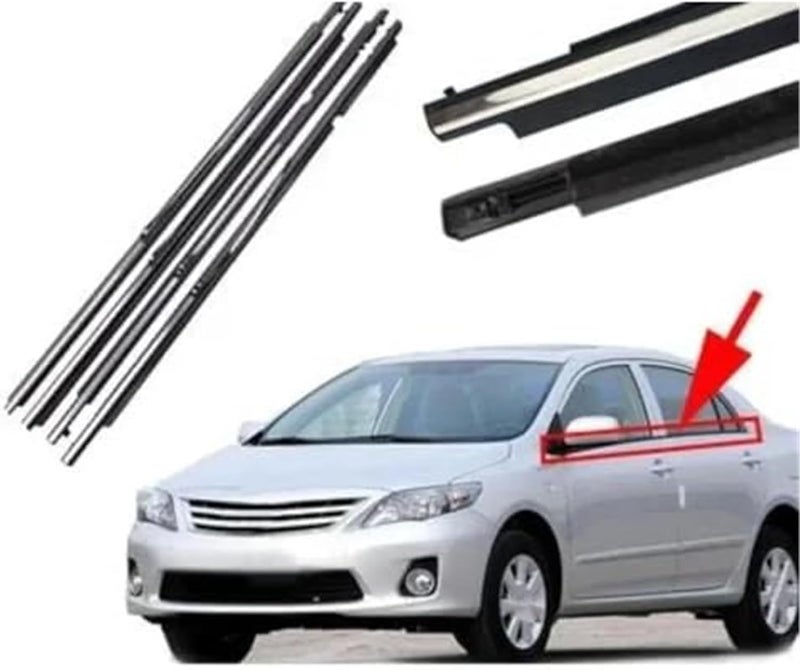 Wivplex Car Roof Seal Strip for Toyota Corolla 2007-2014 - Image 4