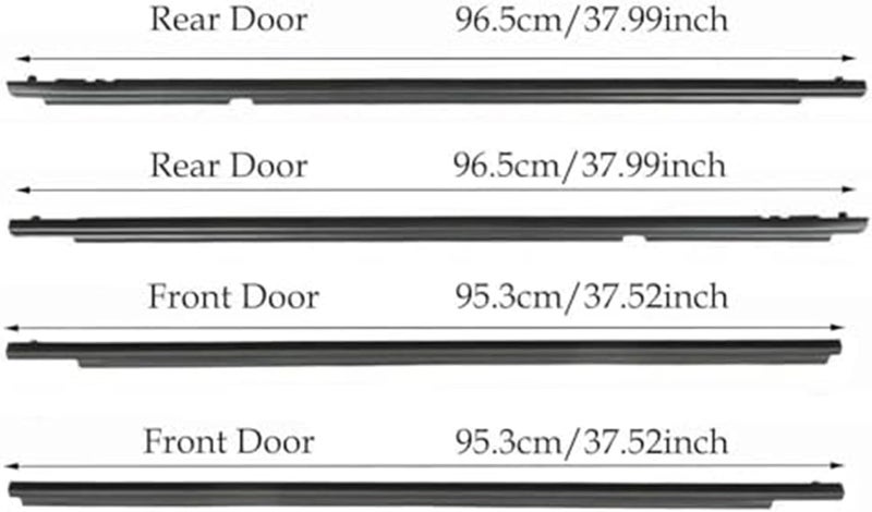 Wivplex Car Roof Seal Strip for Toyota Corolla 2007-2014 - Image 2
