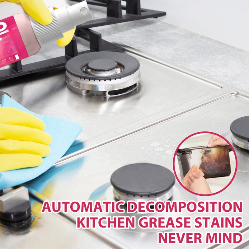 ouhoe Pink Home Universal Type Multifunctional Detergent - Image 4