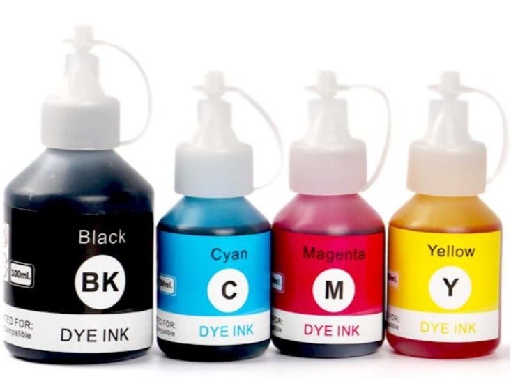 NexNova BT6000 BT5000 Ink for Brother Ink Tank 4-Color (Black Cyan Magenta Yellow) Printers Refill for DCP - T300 T500W T700W T310 T510W T710W MFC - T800W T810W T910W T4500DW - Image 1