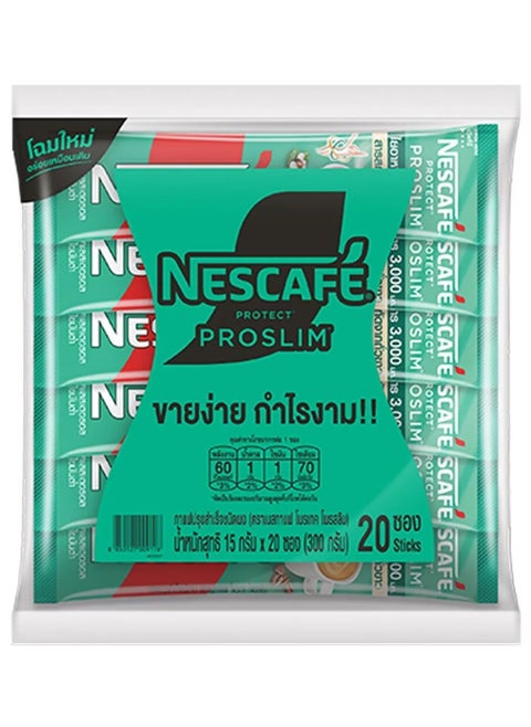 Nescafe Protect Proslim Instant Coffee Mix 15g x 20 Sticks